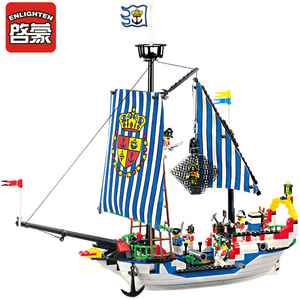 Enlighten Set 305 ROYAL WARSHIP Pirates Theme